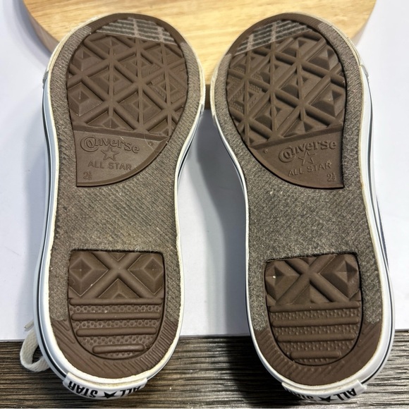 Converse Size US 2.5 Shoes All Star Chuck Taylor Youth Navy Blue Canvas Low Top - Picture 7 of 7